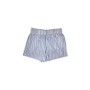 AYR Staycation Shorts Cotton Blend in Blue/White Stripe - Medium